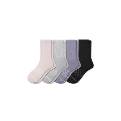 Bombas Merino Wool Blend Half Calf Sock 4-pack In Multi