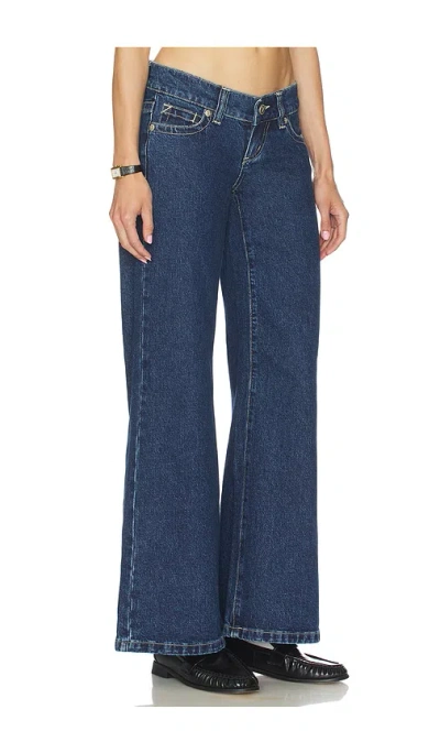 Abrand 99 Low Boyfriend Short Shanae In Blue