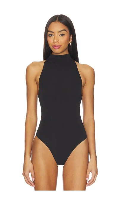 Ronny Kobo Spen Bodysuit In Black