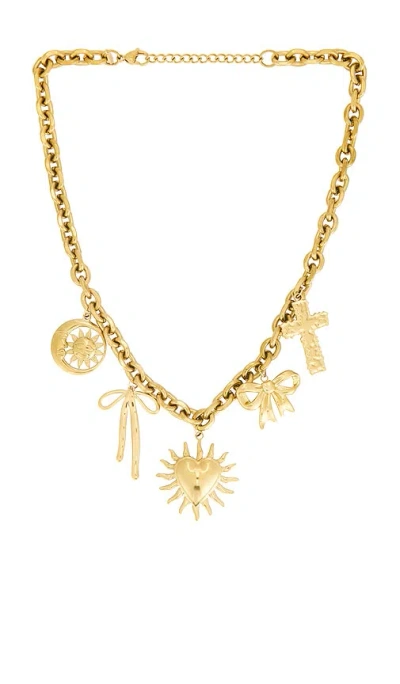 Petit Moments Roxie Charm Necklace In Gold