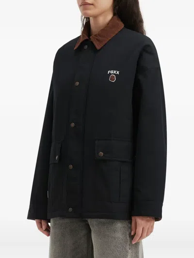 灯芯绒衣领夹克