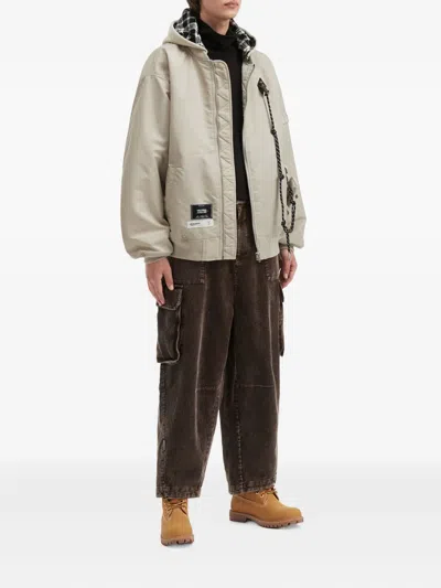 Musium Div. Hooded Zip Jacket In Multi