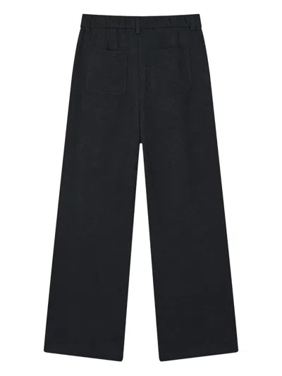 B+ab Back-pockets Trousers In Blue