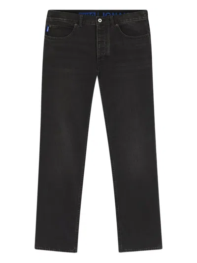 Hugo Boss Five-pocket Jeans In Black