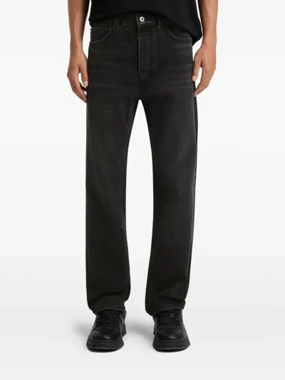Hugo Boss Five-pocket Jeans In Black