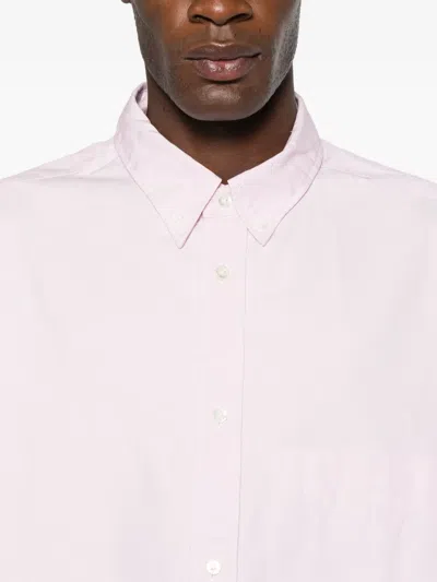 Studio Nicholson X Beams Plus Oxford Shirt In Pink