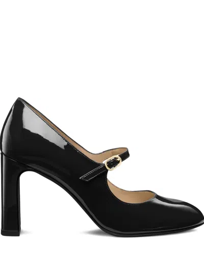 Stuart Weitzman Babette Mary Jane 85 In Black