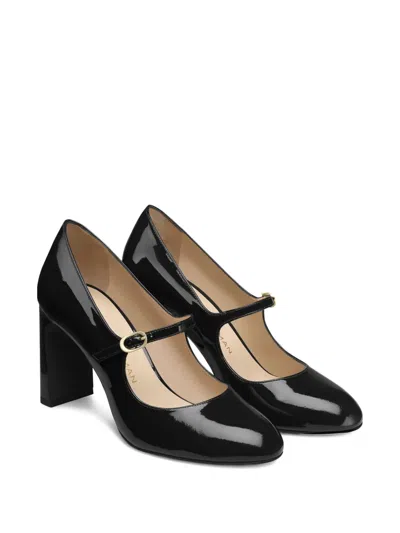 Stuart Weitzman Babette Mary Jane 85 In Black