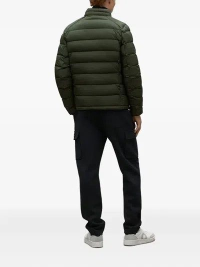Ecoalf Zip-up Padded Jacket In Black
