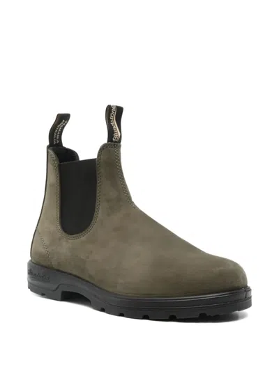 Blundstone Elasticated-panels Boots In Green