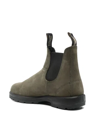 Blundstone Elasticated-panels Boots In Green