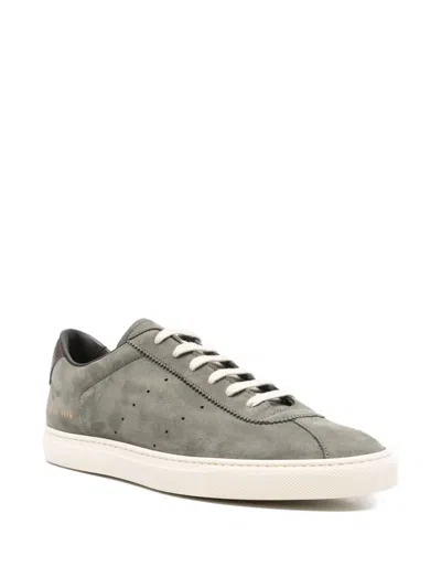 Common Projects Perforated Suede Sneakers In Multi