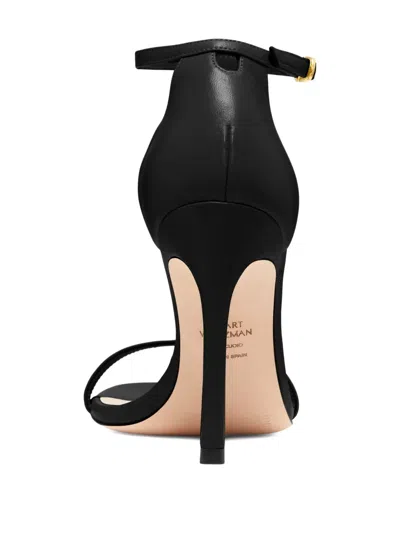 Stuart Weitzman 105mm Leather Sandals In Animal Print