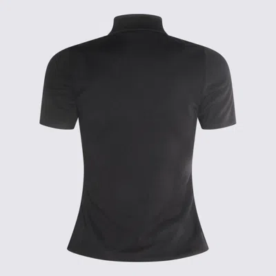 Courrèges Interlock Zipped Top In Black