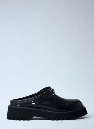 Gucci Horsebit Mules In Animal Print