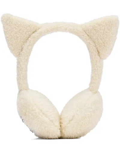 Charles Jeffrey Loverboy Cat-ear Ear Muffs In Neutral