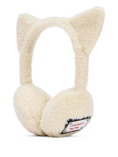 Charles Jeffrey Loverboy Cat-ear Ear Muffs In Neutral