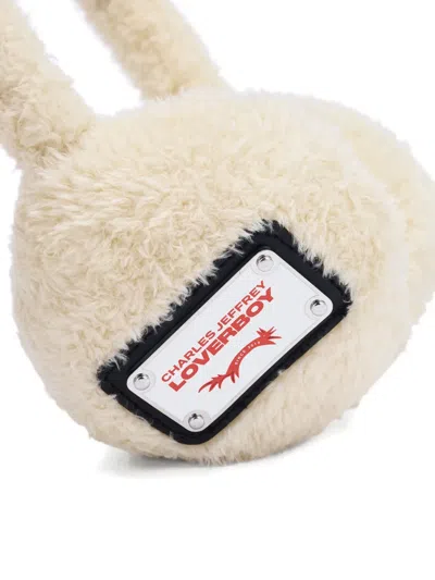 Charles Jeffrey Loverboy Cat-ear Ear Muffs In Neutral