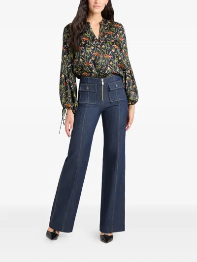 Cinq À Sept Windswept Meadow Rosella Top In Multi