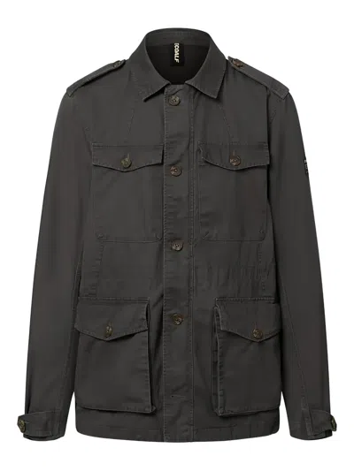 Ecoalf Buttoned Pocket Jacket In Gray