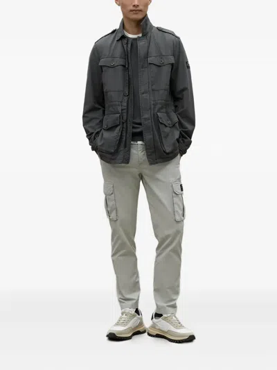 Ecoalf Buttoned Pocket Jacket In Gray