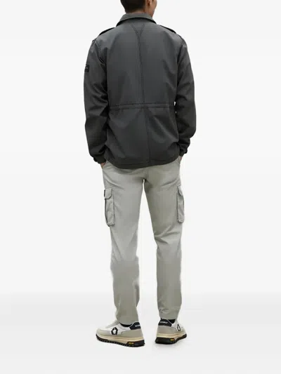 Ecoalf Buttoned Pocket Jacket In Gray