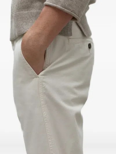 Ecoalf Buttoned Trousers In Neutral