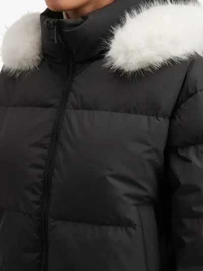 B+ab Hooded Puffer Jacket In Multi