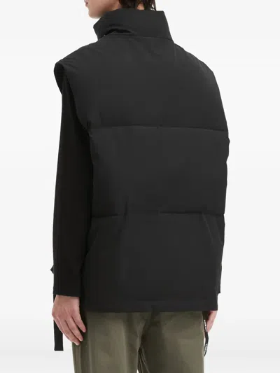 Musium Div. Padded Pocket Gilet In Black