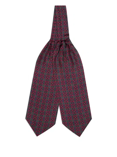 Ascot Patterned Tie In Multi