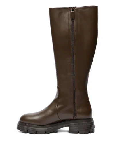 Stuart Weitzman 40mm Hudson Lite Zip Boot In Multi