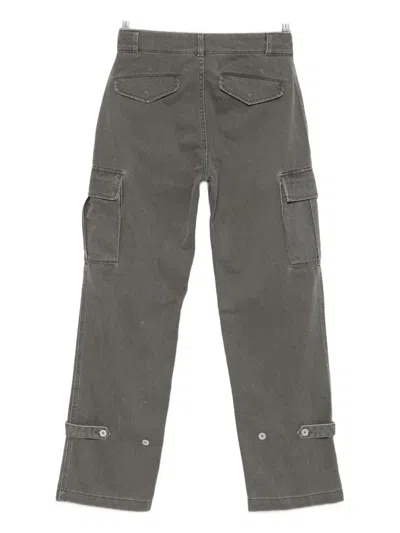 Aspesi Cargo-pocket Trousers In Gray