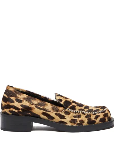 Stuart Weitzman 40mm Grayson Ruching Loafer In Multi