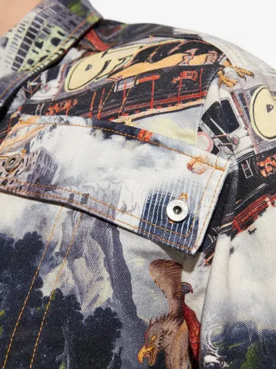 Off-white Long Sleeve Shirt In Blue