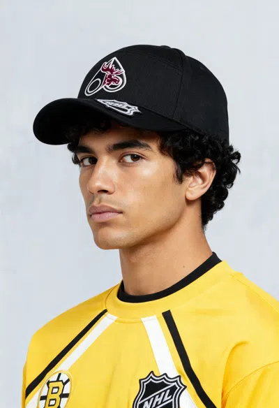 Moose Knuckles Men's Nhl X  Team Cap In Black