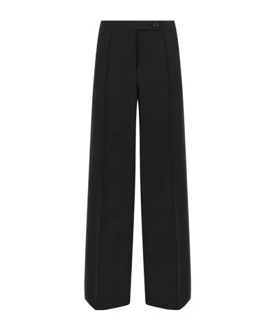 Pinko Trousers Blacks And Greys In Black