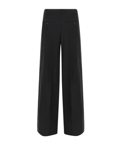 Pinko Trousers Blacks And Greys In Black
