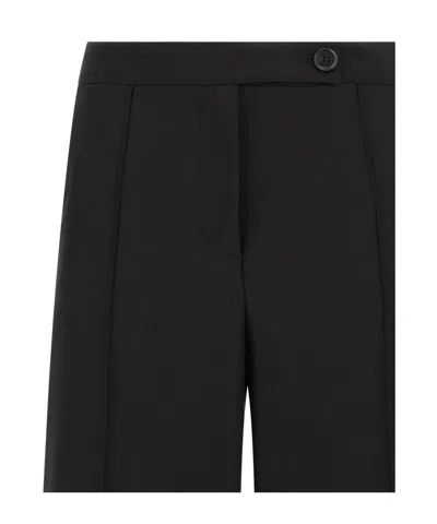 Pinko Trousers Blacks And Greys In Black