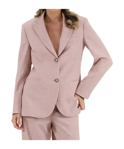 Liu •jo Button-down Blazer In Brown