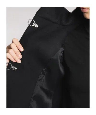 Fay Virginia 3 Hooks Coat In Black