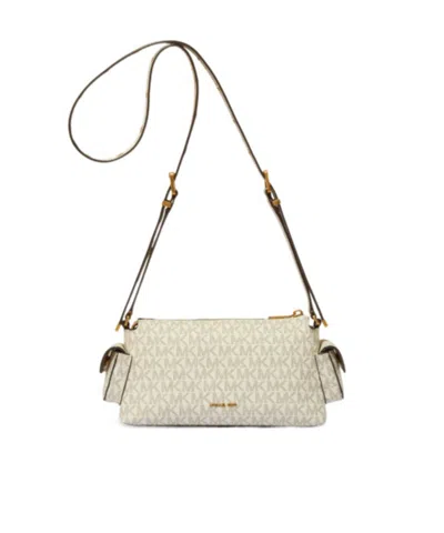 Michael Kors Dakota Small Crossbody Bag In White