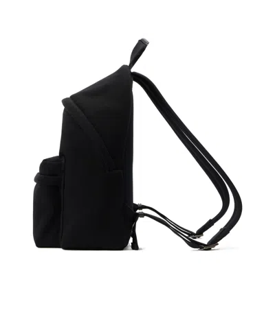 Palm Angels Versatile Backpack Featuring Adjustable Elements In Black