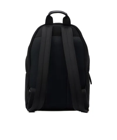 Palm Angels Versatile Backpack Featuring Adjustable Elements In Black