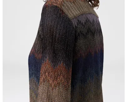 Missoni Viscosebluse Mit Schlangenmuster In Multi