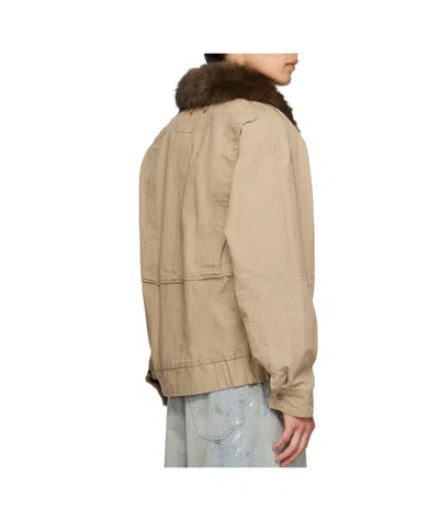 Andersson Bell Ortega Washed Cotton Jacket In Brown