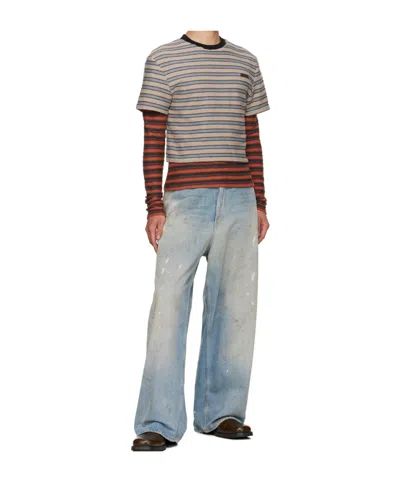 Andersson Bell Striped Long-sleeved T-shirt In Multi