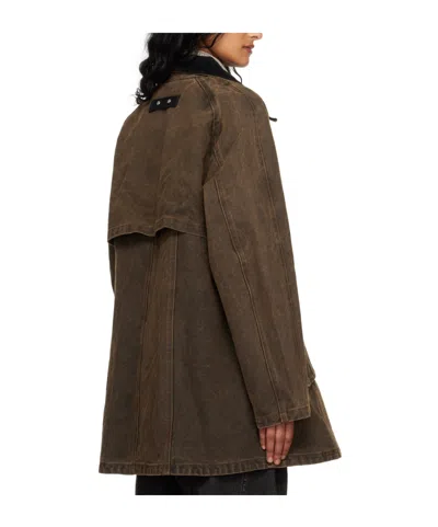 Andersson Bell Kerri Trapez Work Jacket In Brown