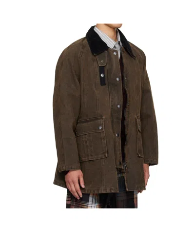 Andersson Bell Kerri Trapez Work Jacket In Brown