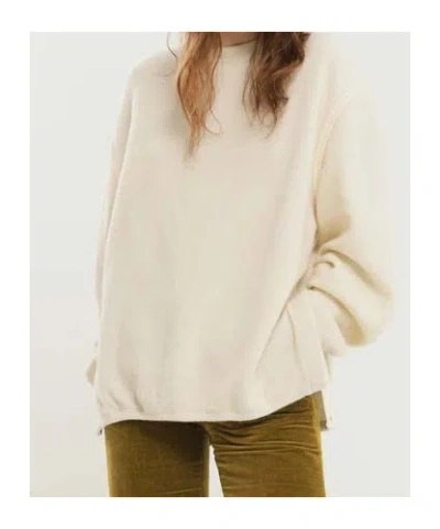 1989 Studio Crew-neck Press-button Sweatshirt In Neutral