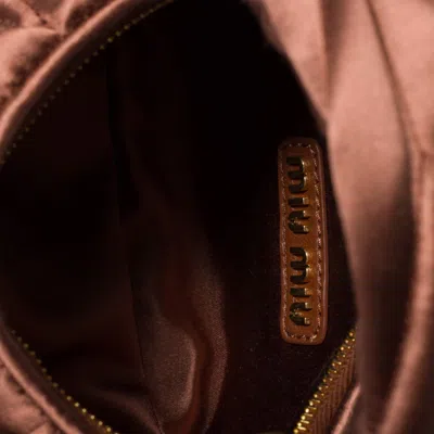 Miu Miu Mini Wander Tote Bag In Blue